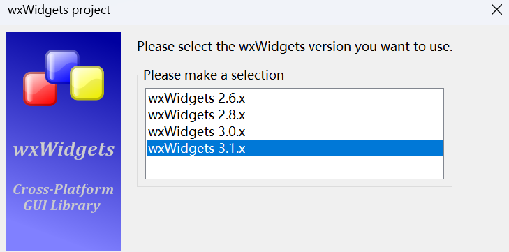 Win11 使用 code::block 开发wxWidgets