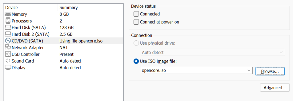 Win11 VMware 安装 MacOS Tahoe 26