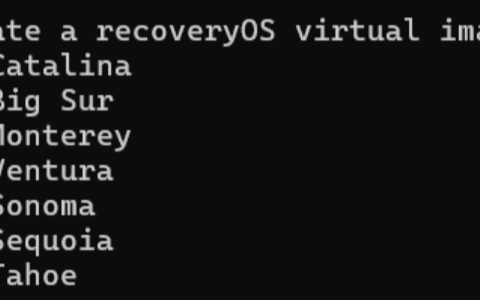 Win11 VMware 安装 MacOS Tahoe 26
